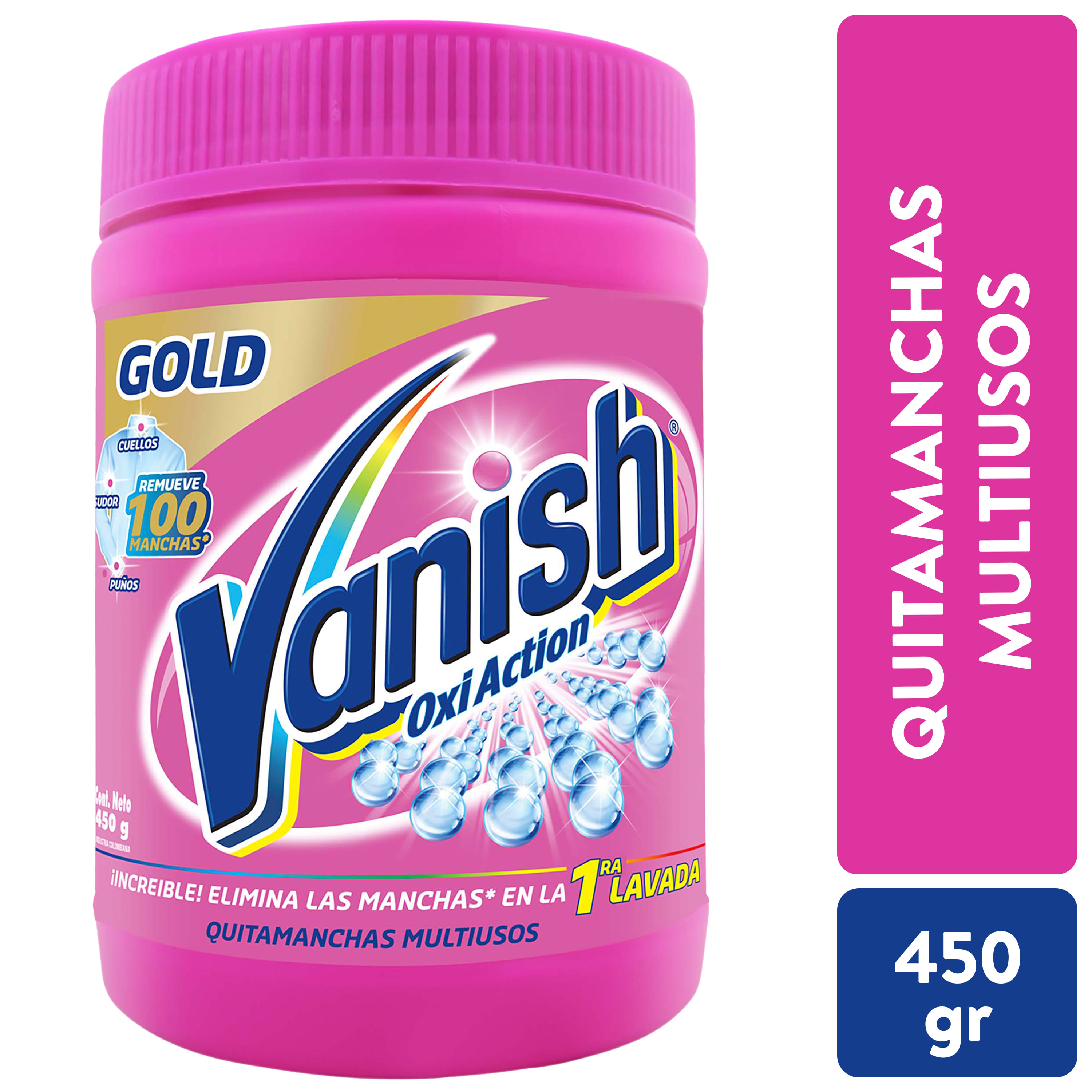 Quitamanchas Vanish en Polvo para Ropa de Color -450 g