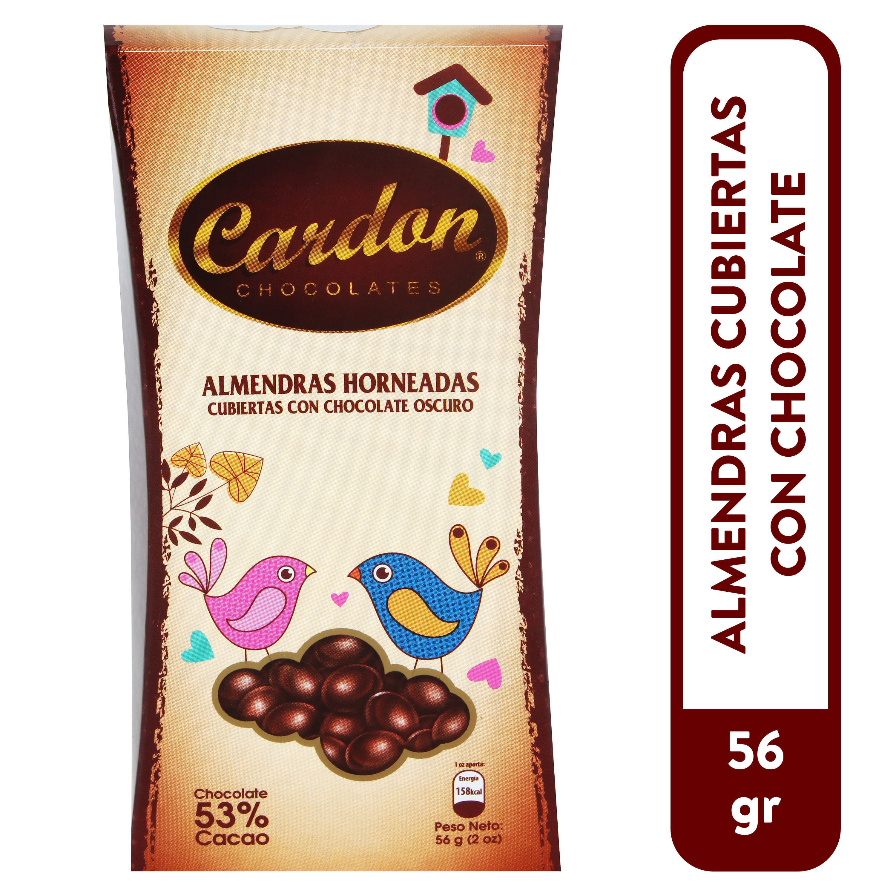 Chocolate Cardon Alemendra - 56 g