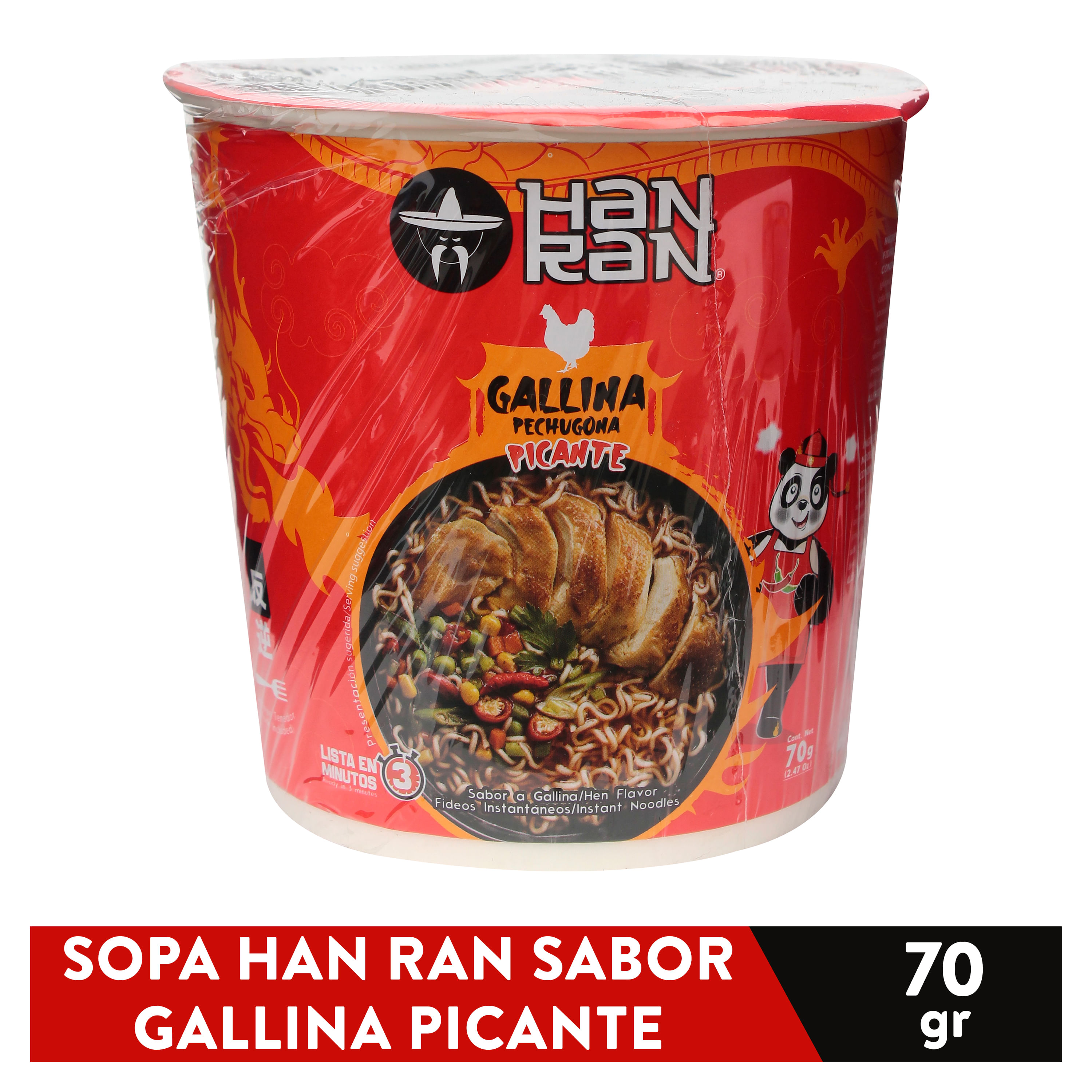 Sopa Han Ran Gallina Picante - 70 g