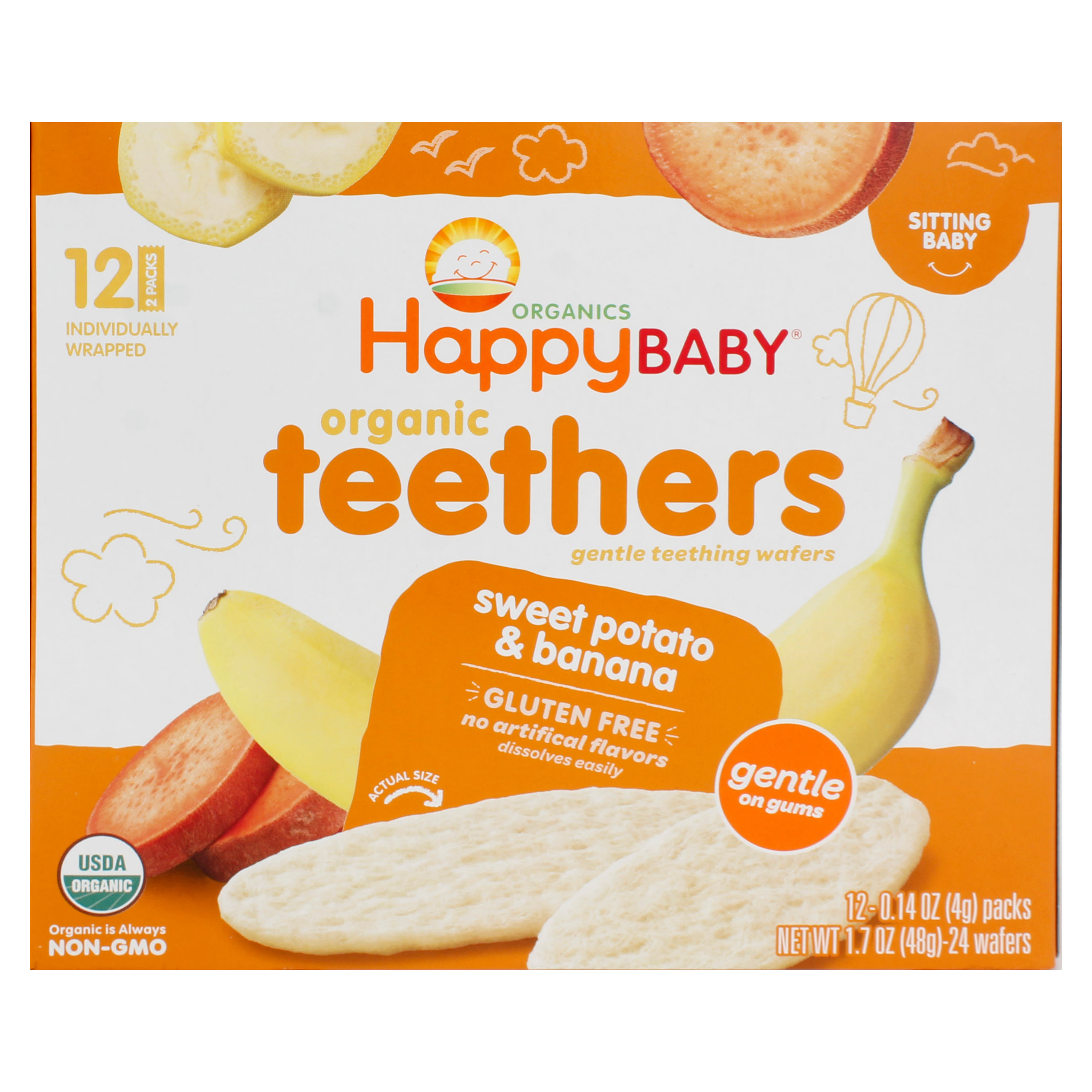 Happy Baby Teethers Banana - 48 g