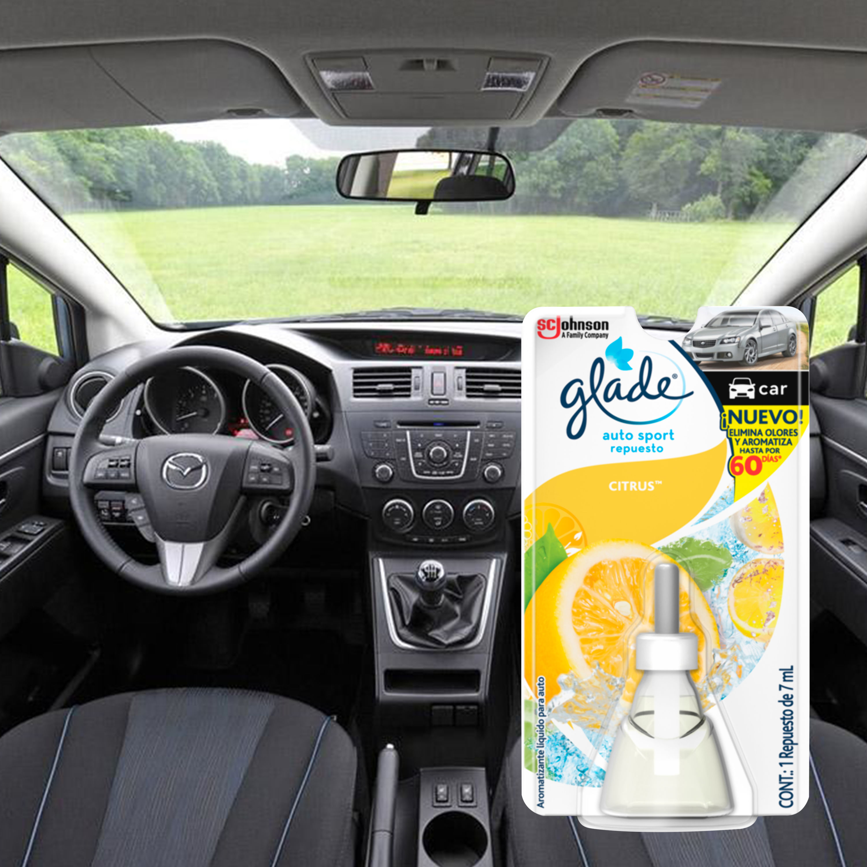 Auto Glade Sport Citrus Rf 7Ml