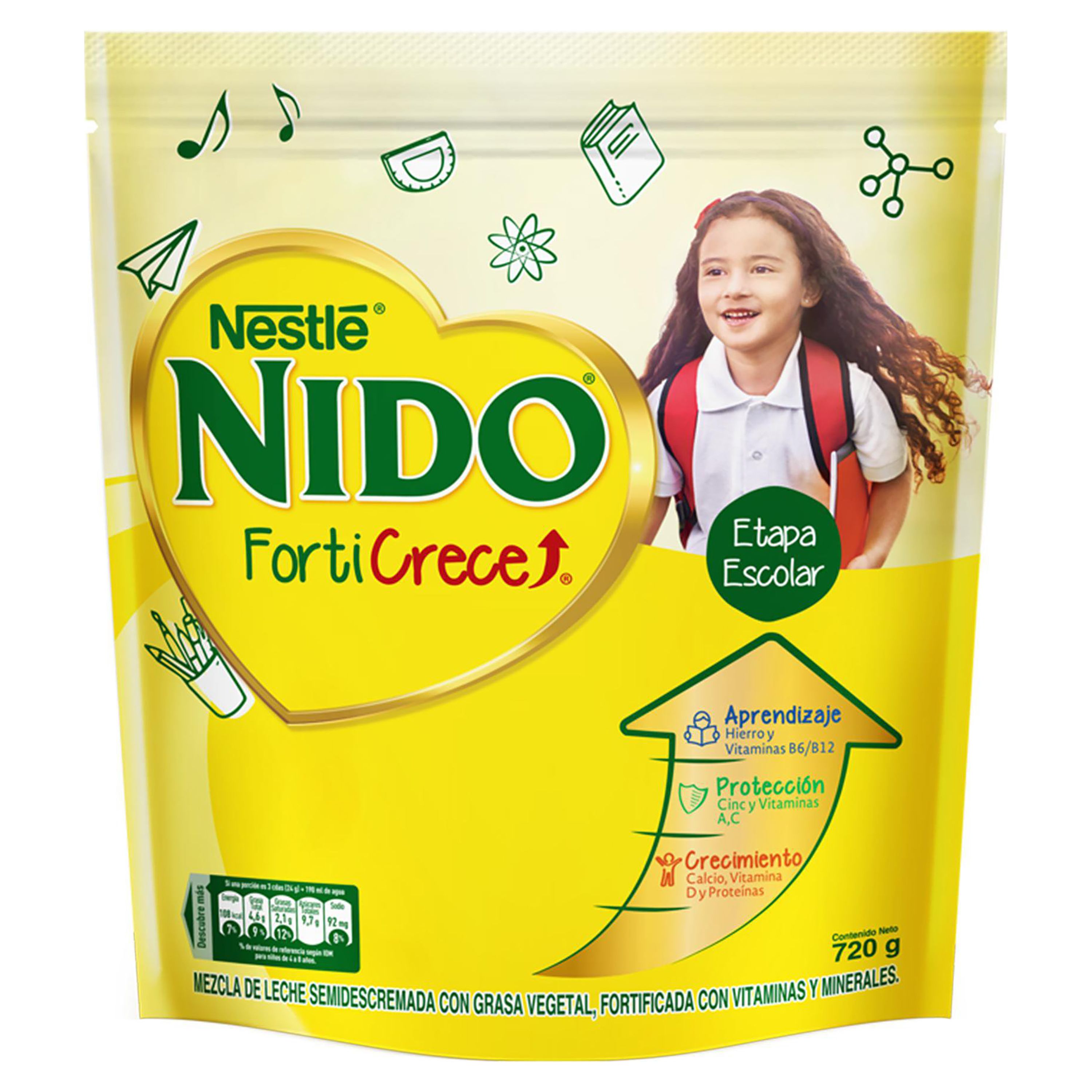 Bebida Láctea Forticrece En Polvo Nido