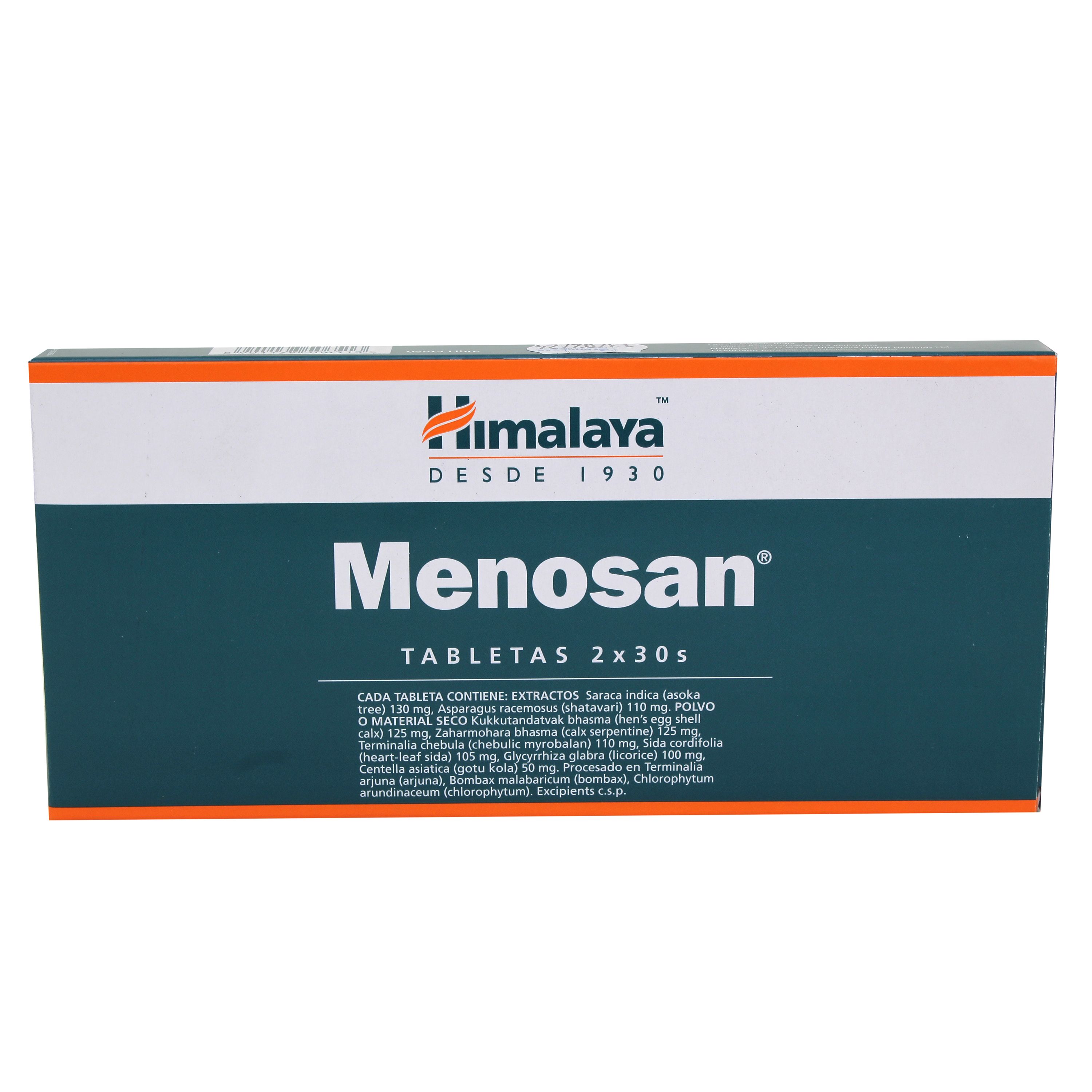Menosan 60 Tabletas.