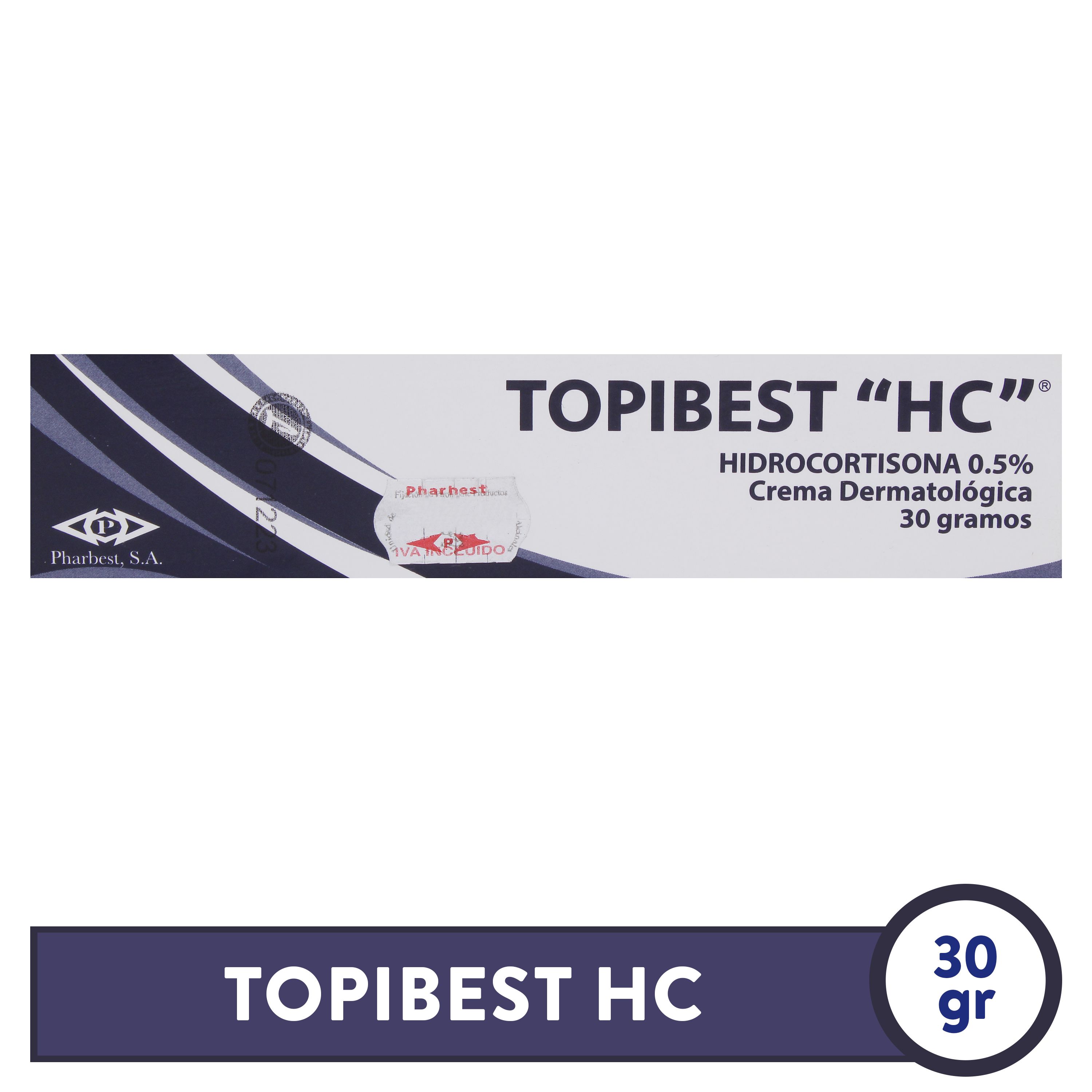 Crema dermatológica Topibest Hc - 30 g