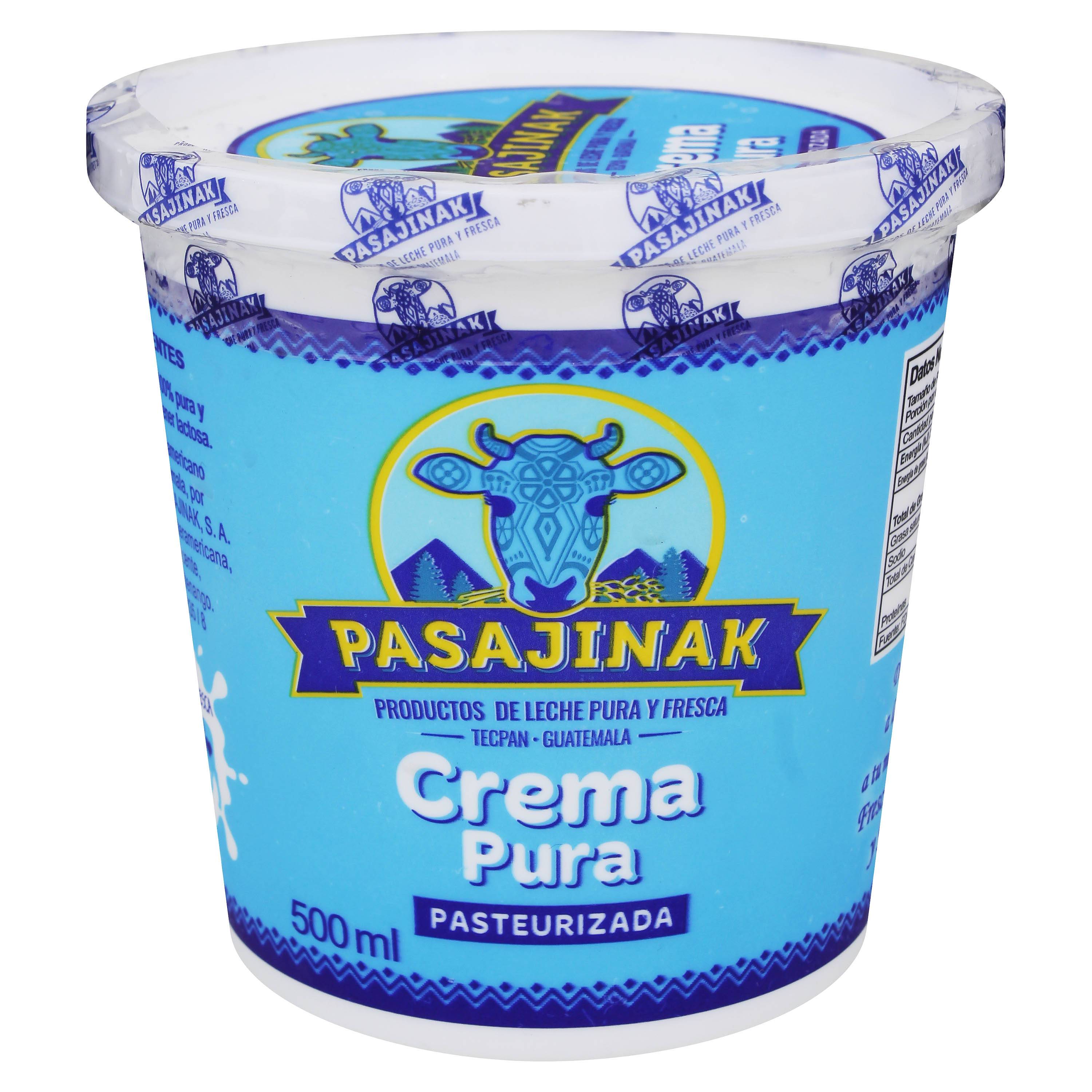 Crema Pura Pasajinak 500ml
