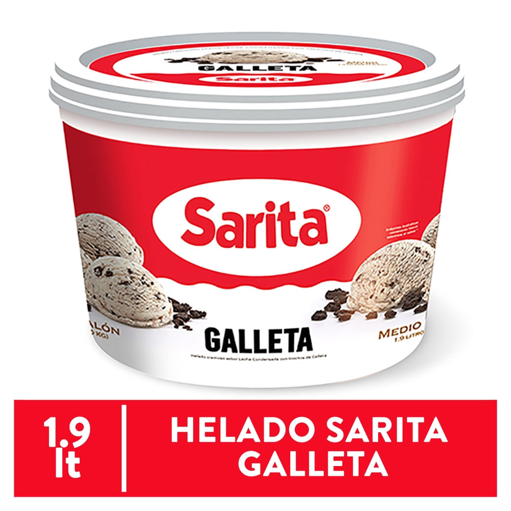 Helado Galleta Sarita