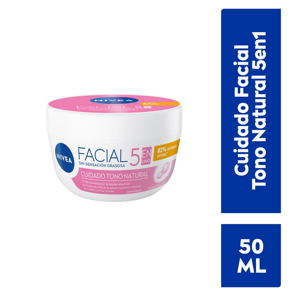 Crema Facial Aclarado Natural Nivea