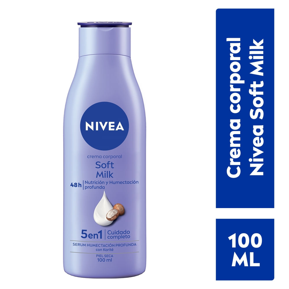 Crema Corporal Soft Milk Piel Seca Nivea