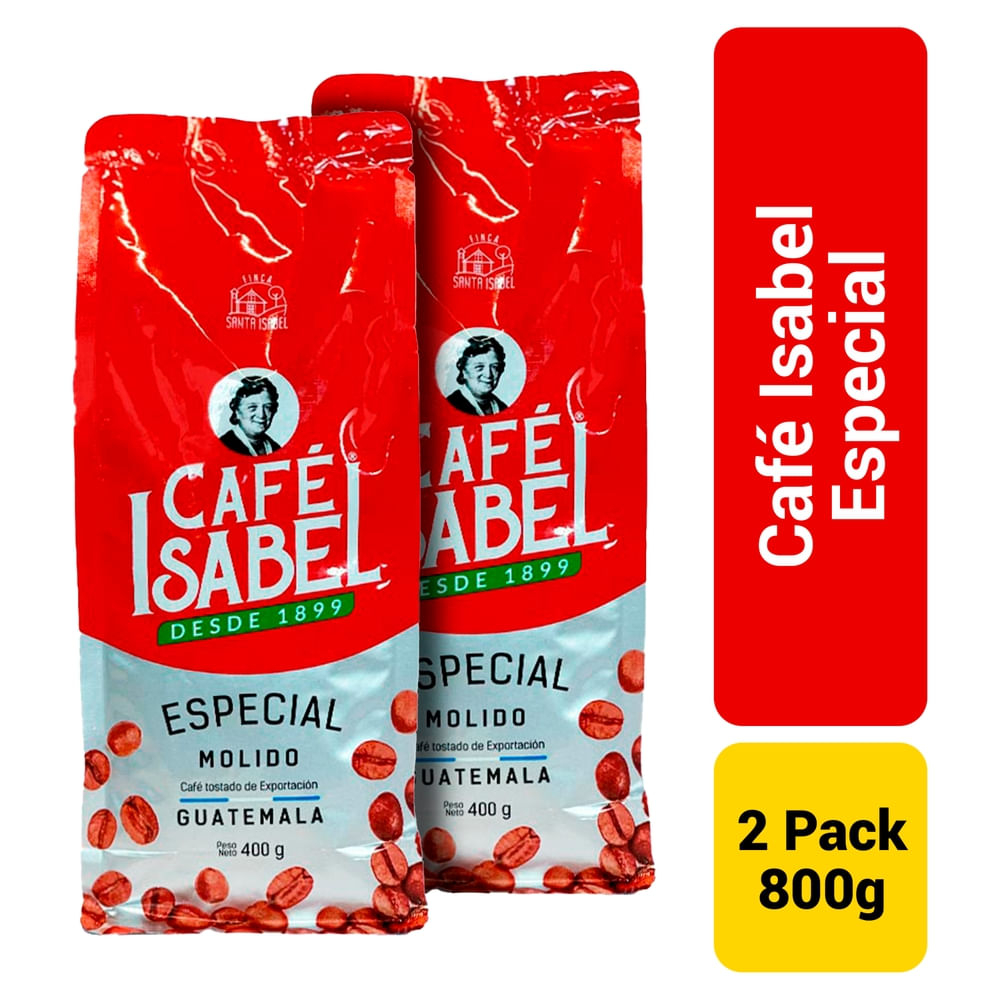 Café Isabel Especial 2 pack - 800 g