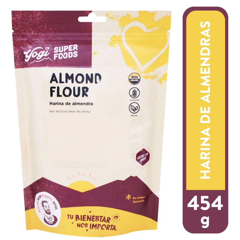 Harina de almendra Yogui orgánica - 454 g