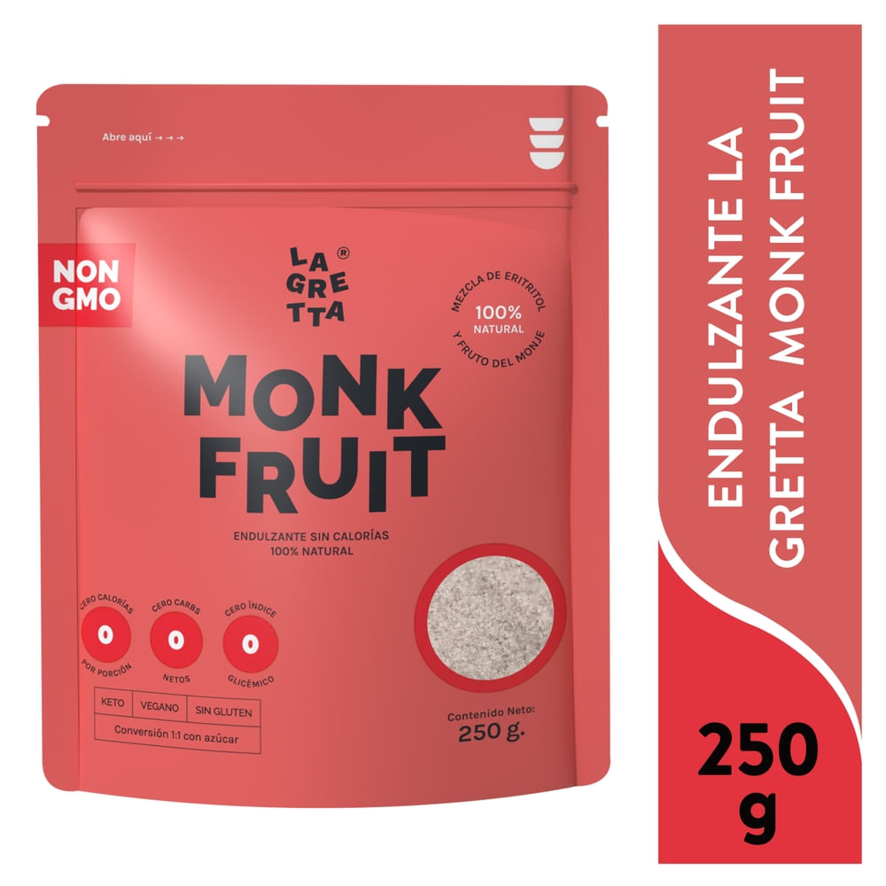 Endulzante Monk Fruit La Gretta