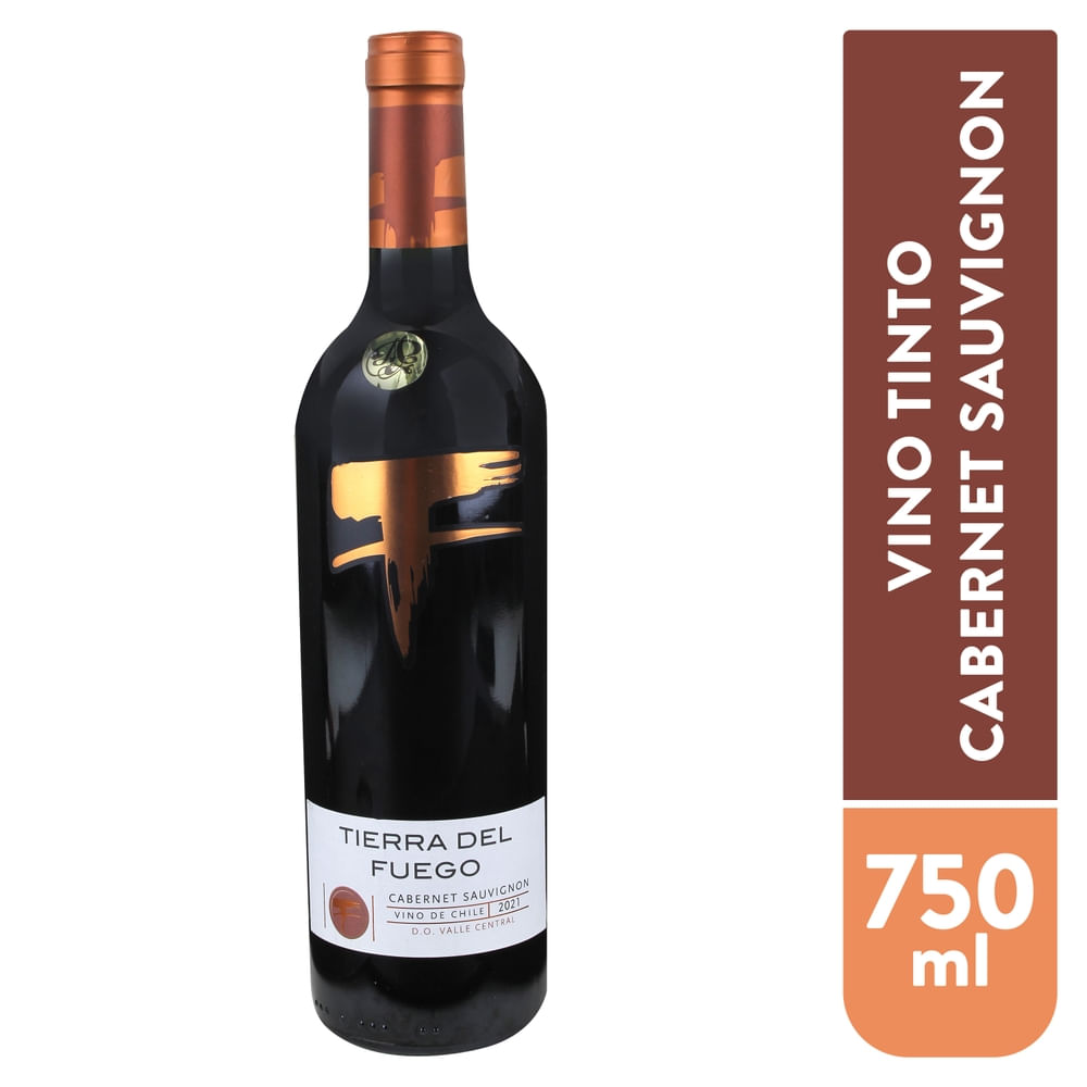 Vino Tierra De Fuego Varietal Cabernet - 750 ml
