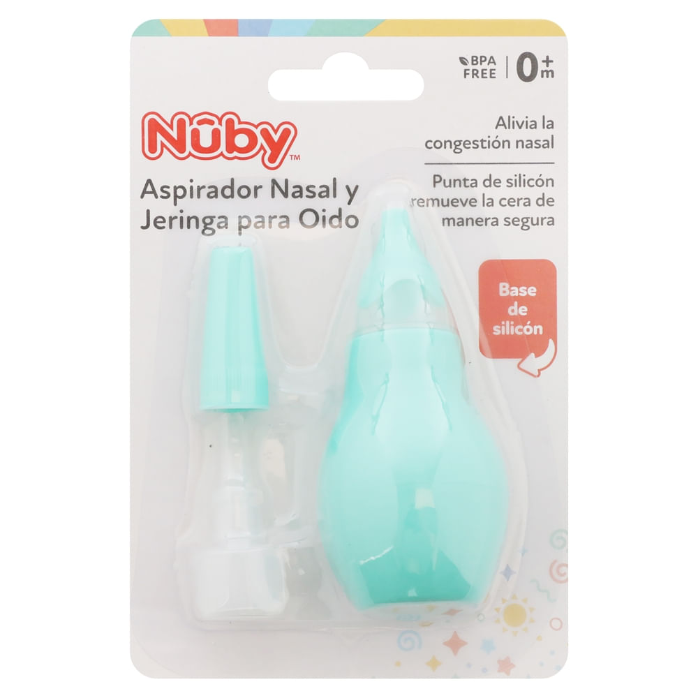 Aspirador Nuby Nasal Y De Oído Para Bebé