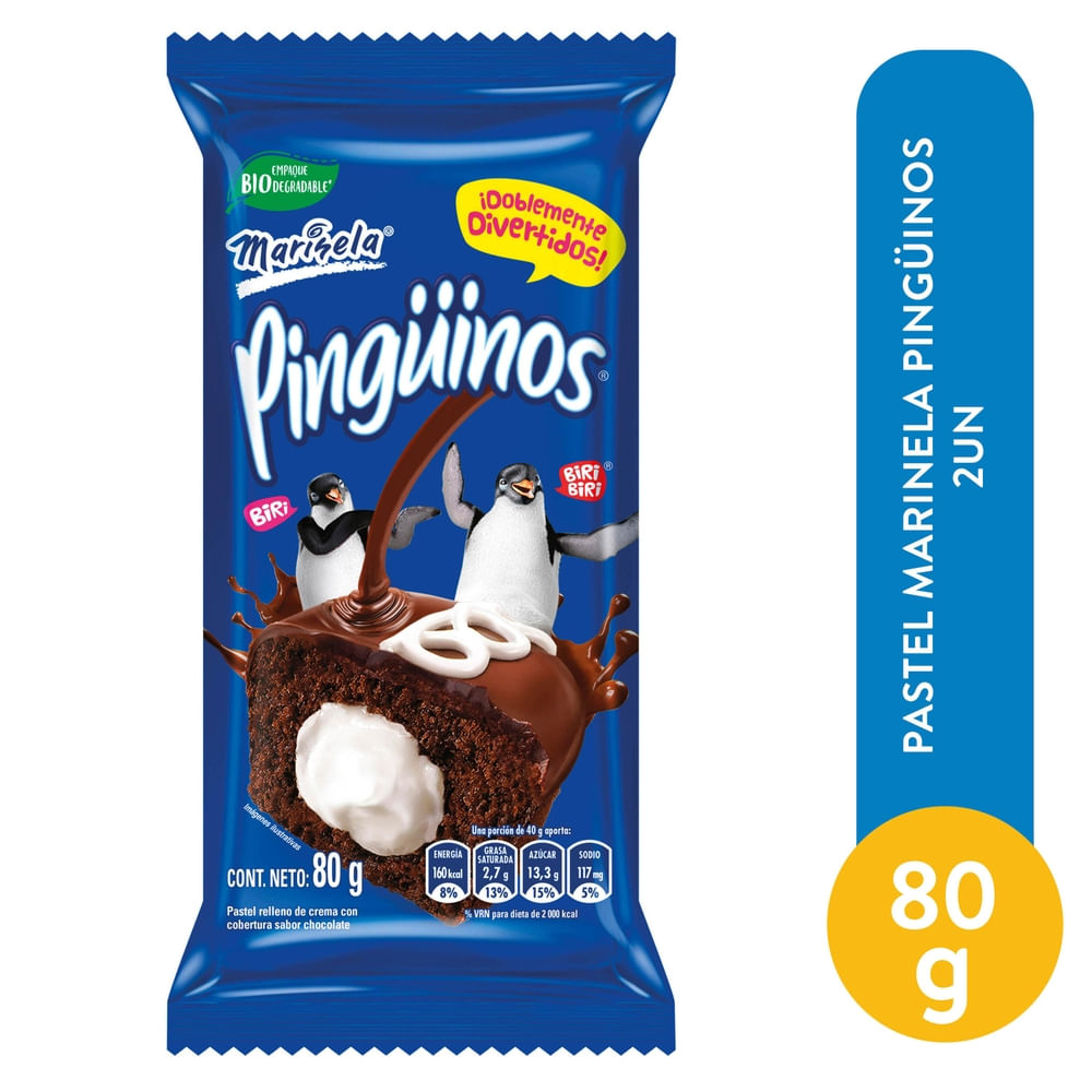 Pingüinos Chocolate Marinela