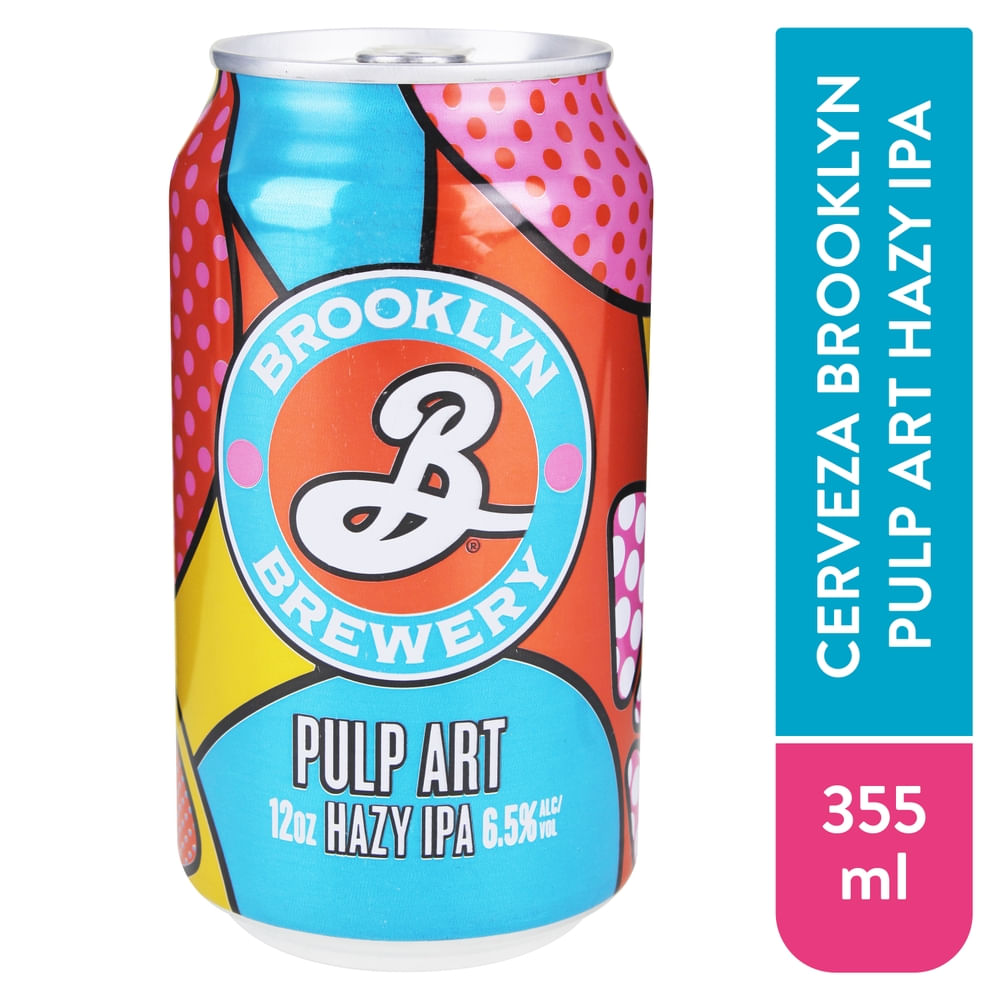 Cerveza Brooklyn Pulp Art Hazy Ipa - 355 ml