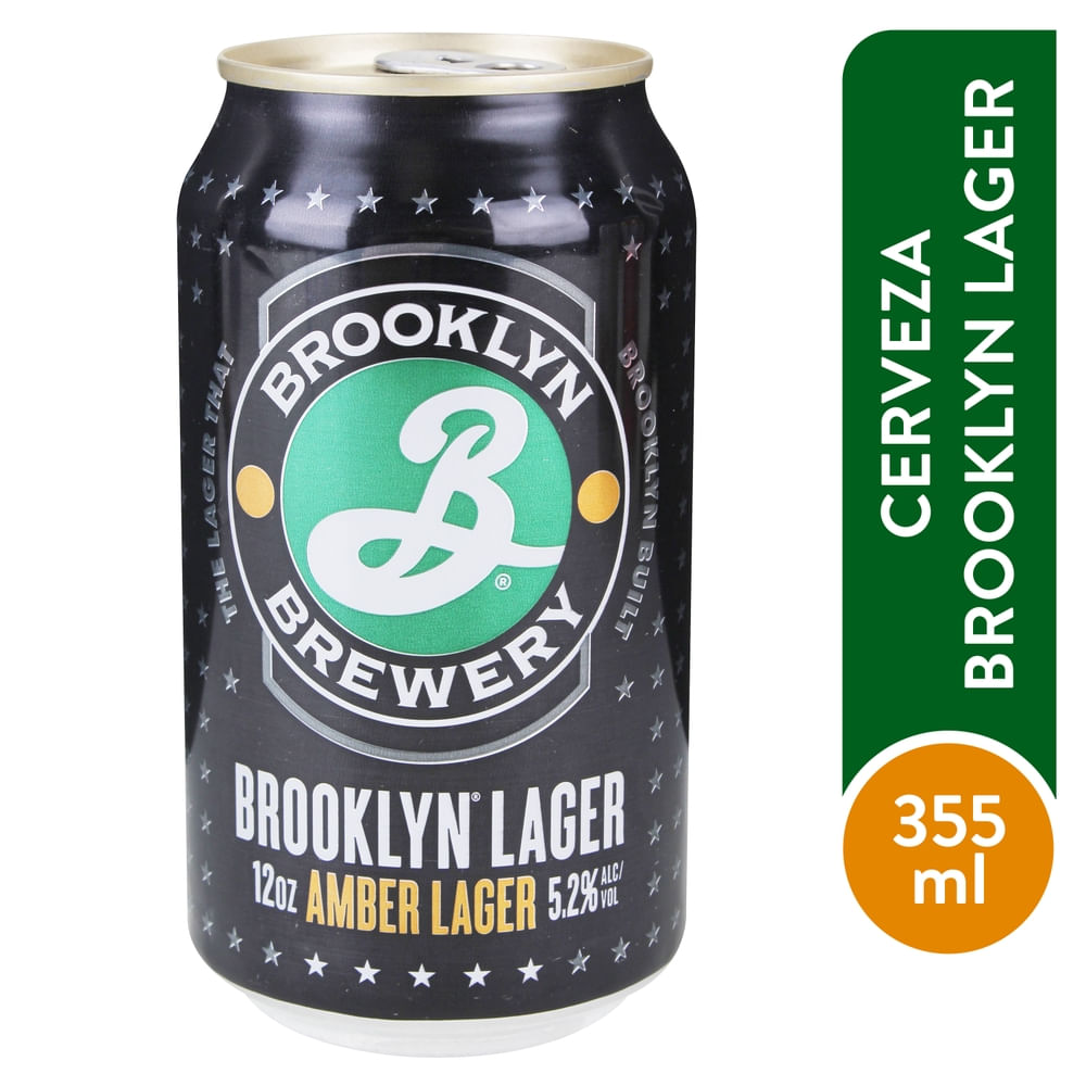 Cerveza Lager Brooklyn - 355 ml