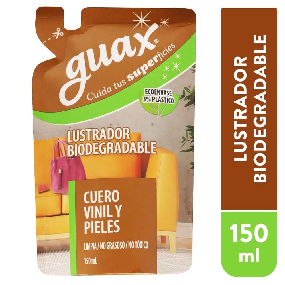 Limpiador Guax Cueros, Vinil, Pieles Doy Pack - 150 ml