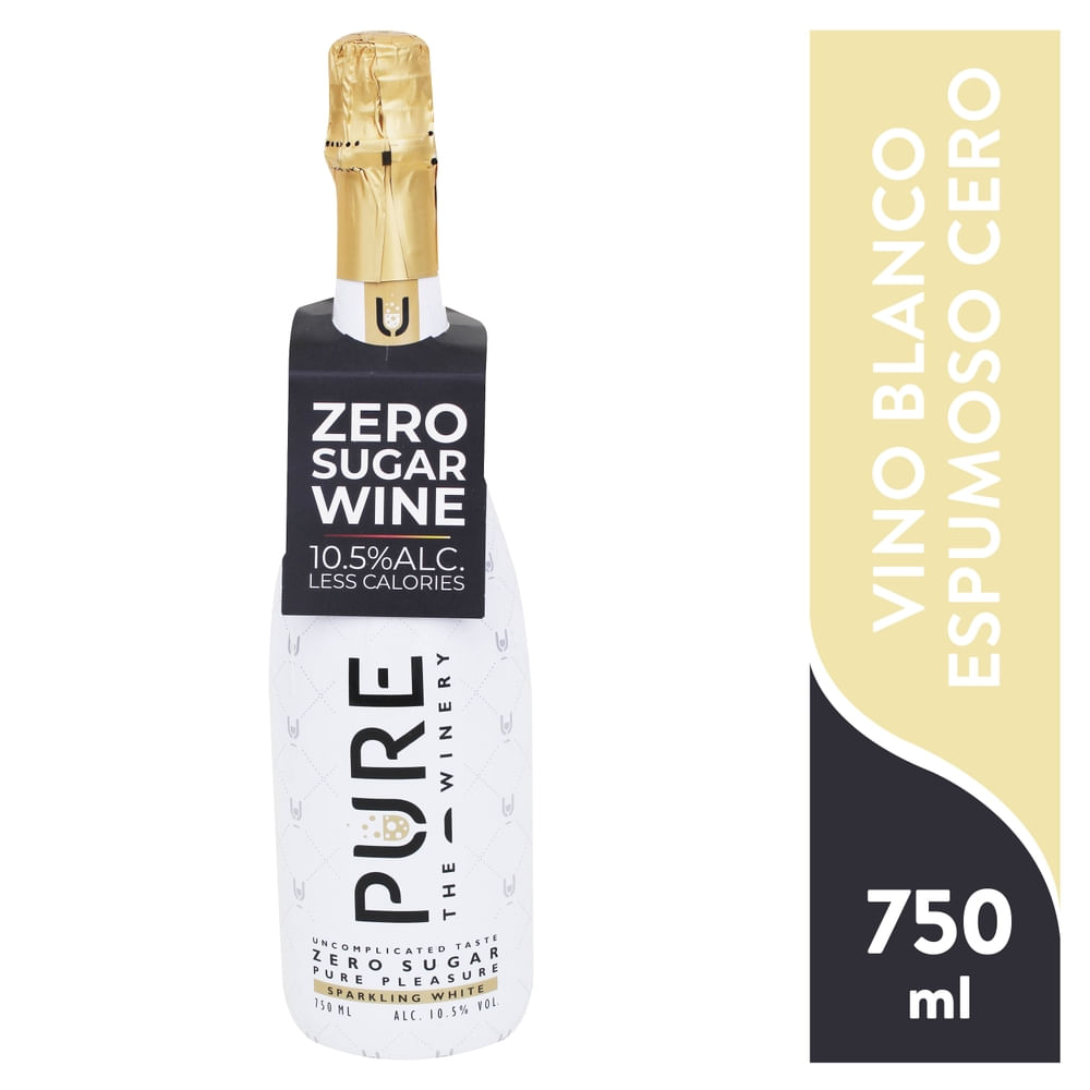 Vino Pure blanco espumoso - 750 ml