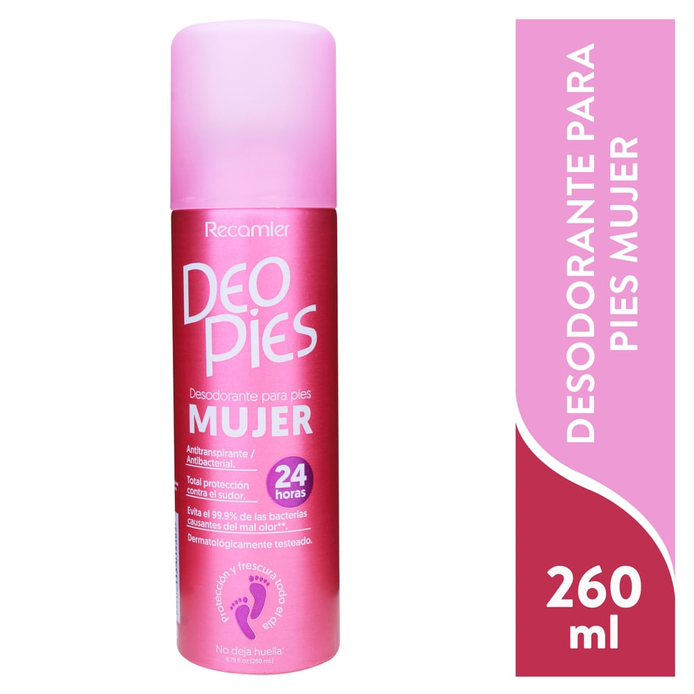 Desodorante Antitranspirante Mujer Deo Pies