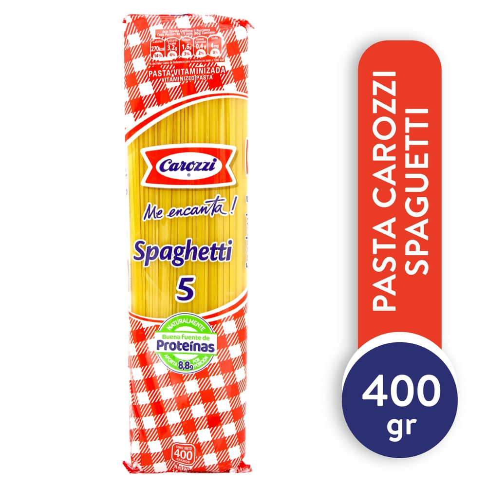 Pasta Espagueti No. 5 Carozzi