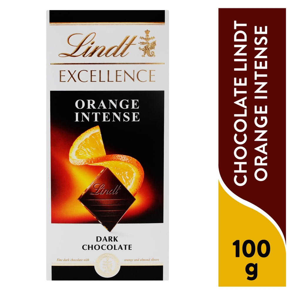 Chocolate Lindt orange intense - 100 g