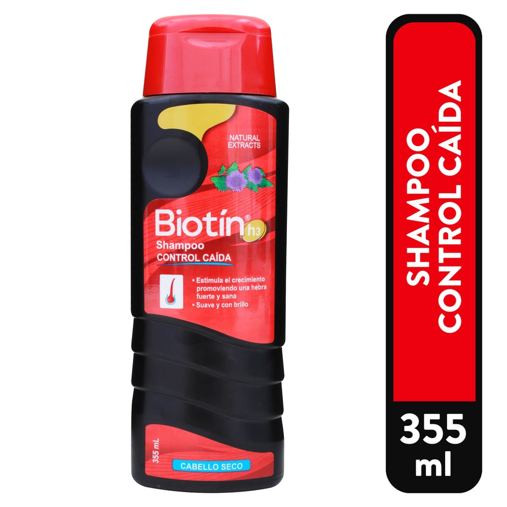 Shampoo Anticaída Cabello Seco Biotin