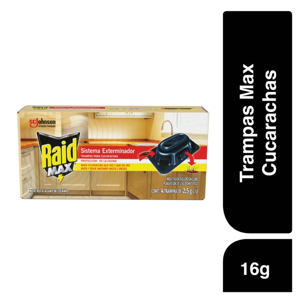 Trampa Raid Para Cucaracha