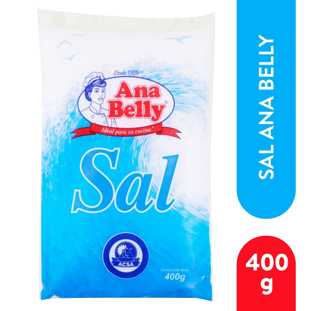 Sal Ana Belly En Bolsa - 400 g