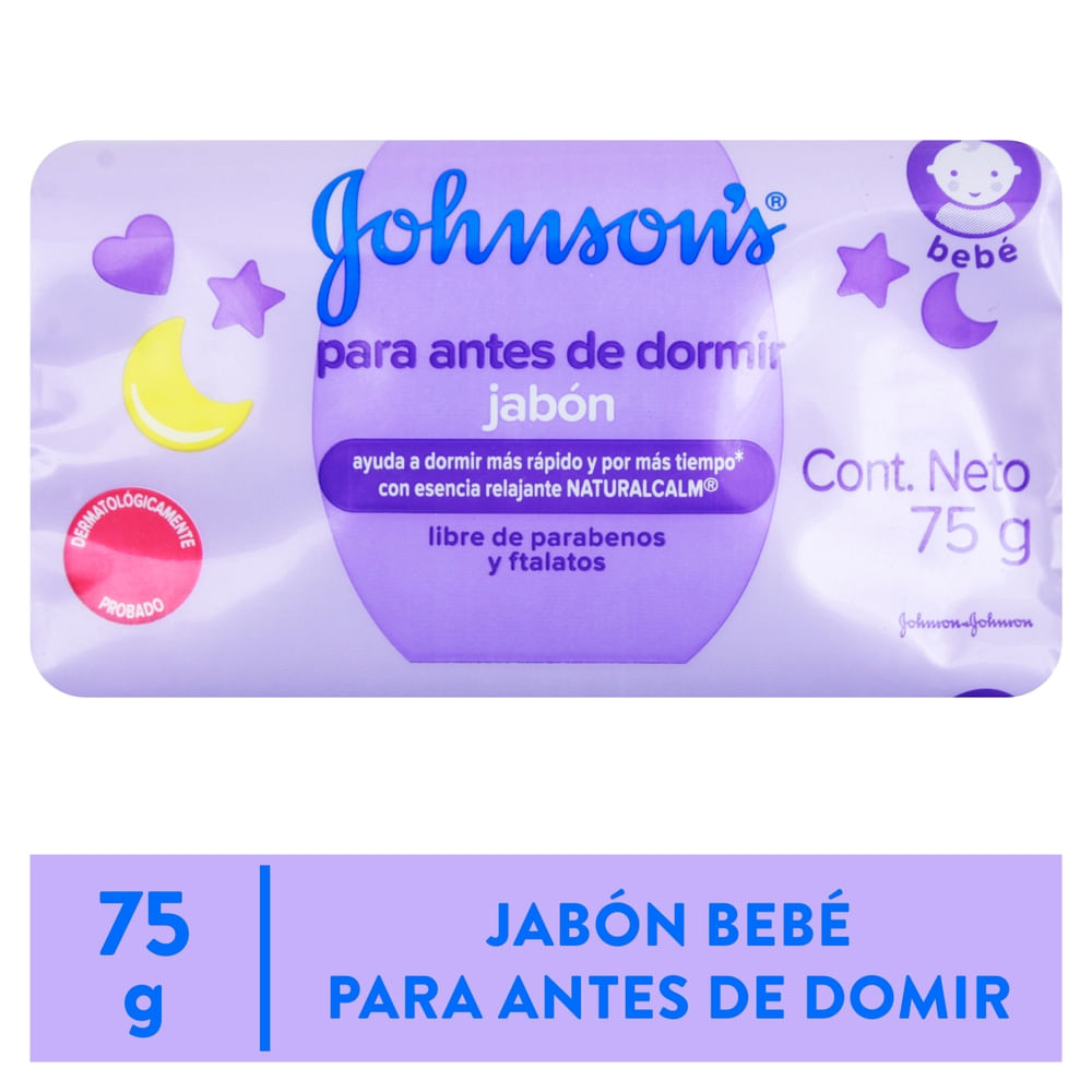 Jabón Johnsons Bed Time - 75 g