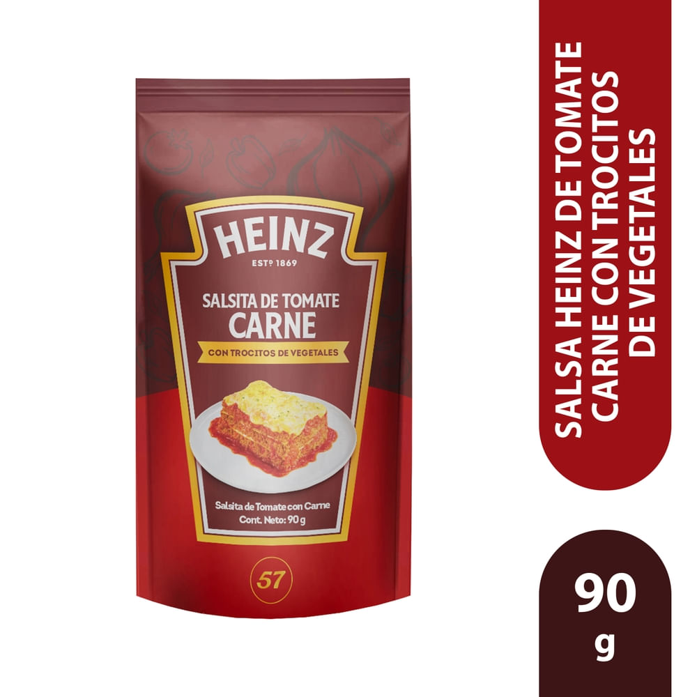 Salsita Tomate Con Carne Heinz
