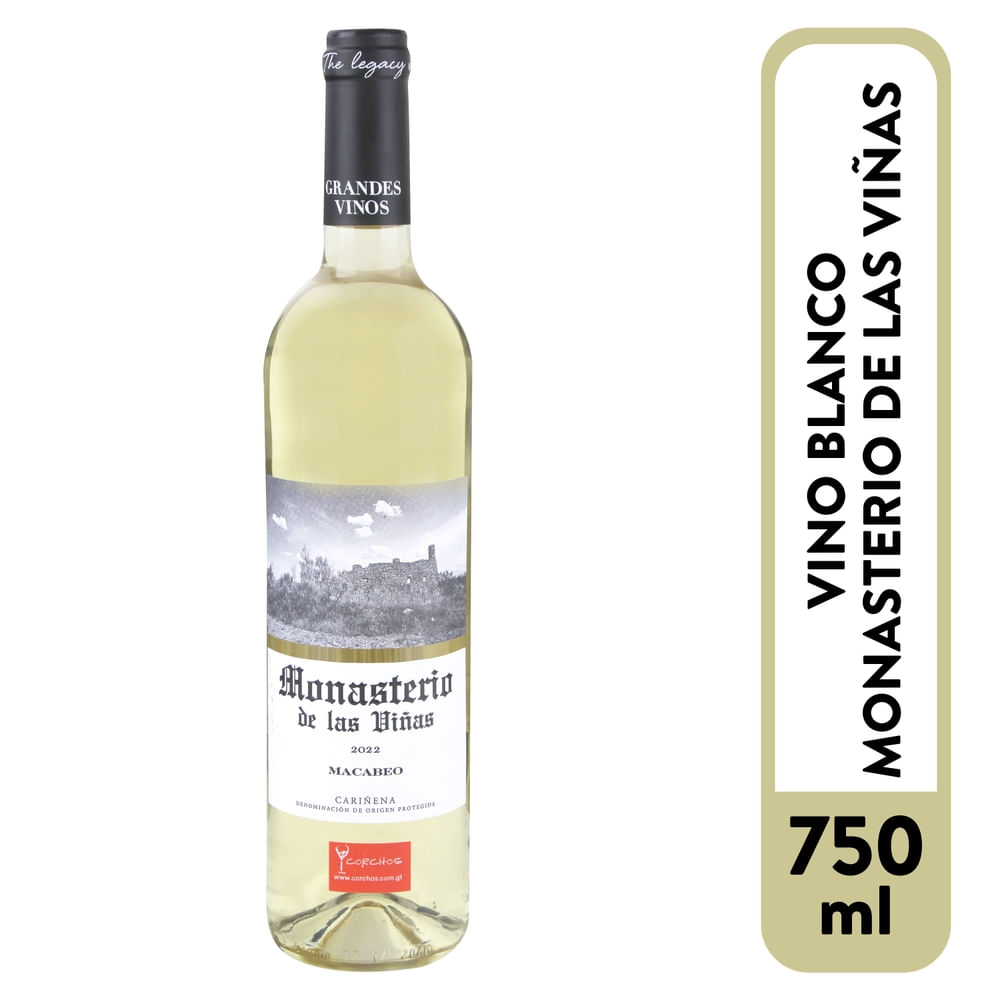 Monasterio De Las Vinas Macabeo 750 Ml