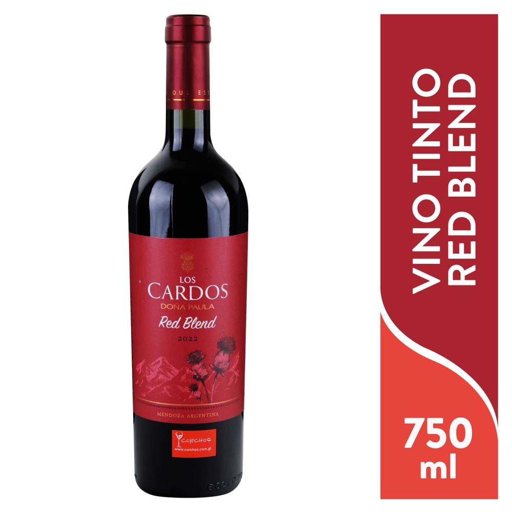 Vino Blend Red Los Cardos Doña Paula