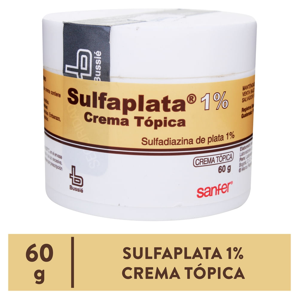 Sulfaplata Bussié Crema Tópica - 60 g
