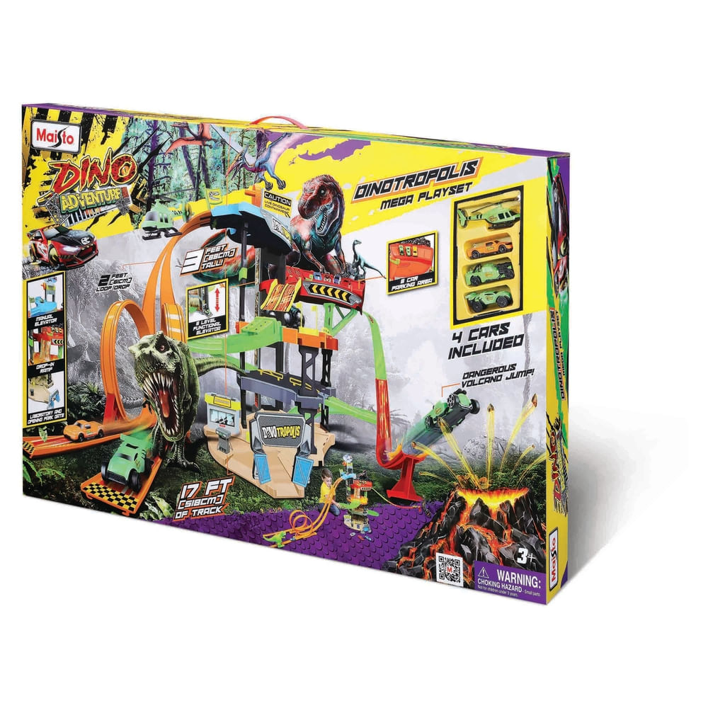 Pista Maisto mega playset Dinotropolis