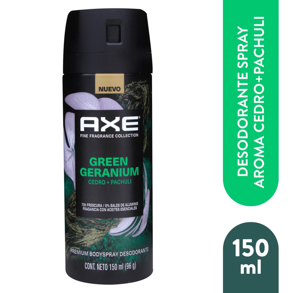 Desodorante Hombre Green Geranium Axe Aerosol