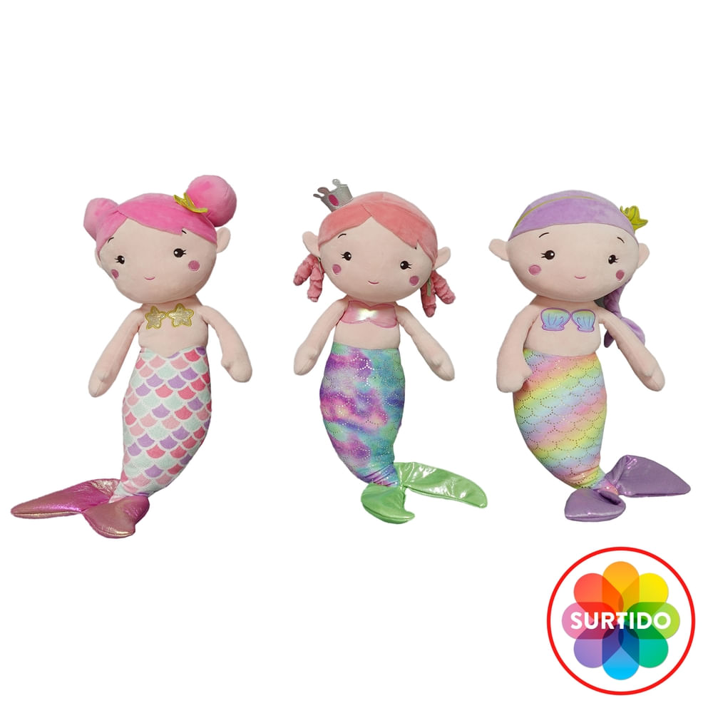 Peluche sirena surtido Spark Create Imagine - 55 cm
