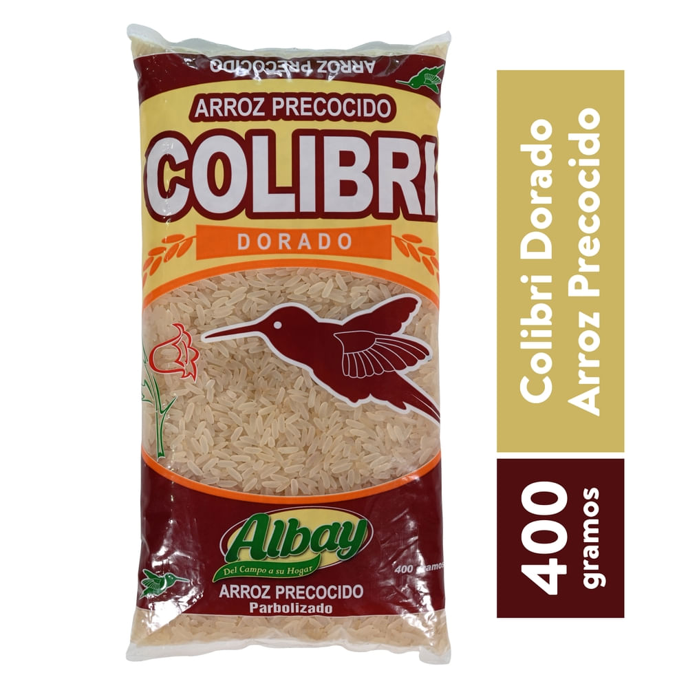 Arroz Colibri Precocido Empaque - 400 g