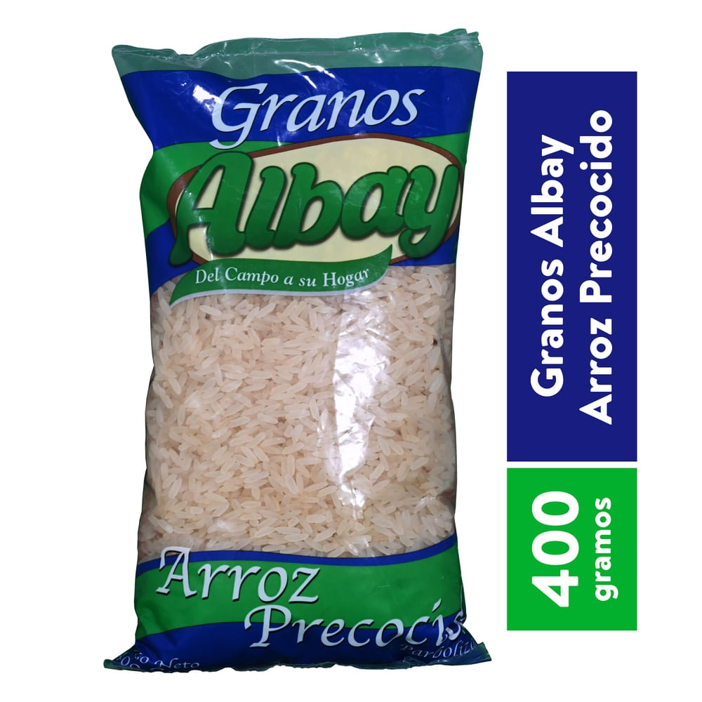 Arroz Arroz Precocido Parborizado Empaque - 400 g