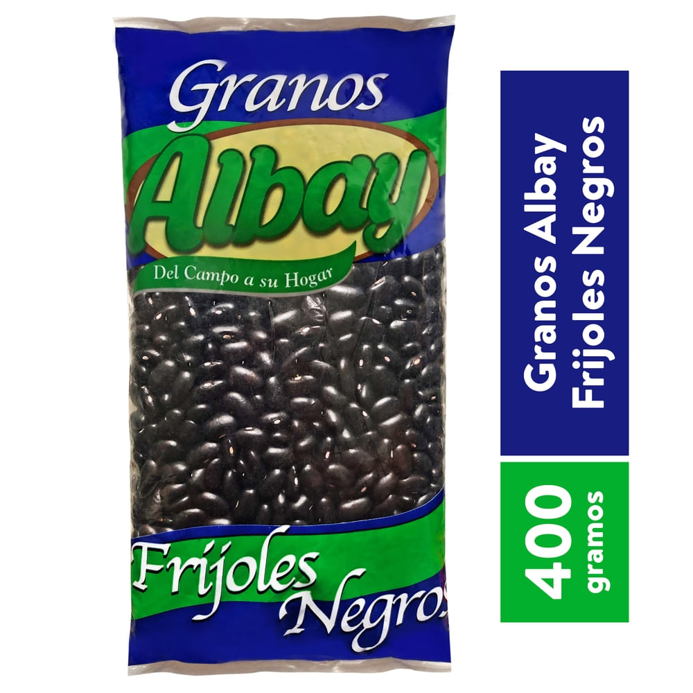 Frijol Albay Negro Empacado - 400 g