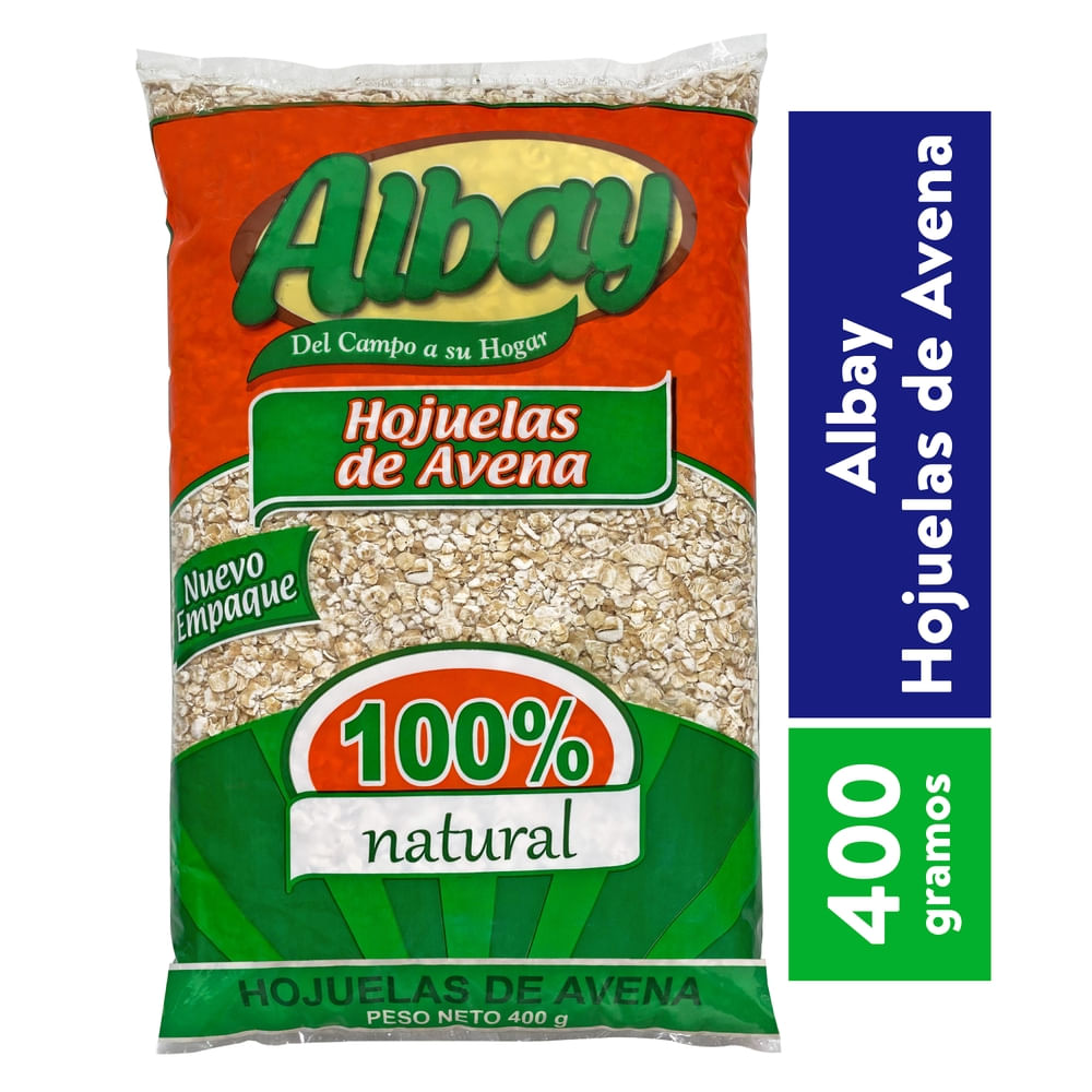 Avena Alvay Hojuela Empaque - 400 g
