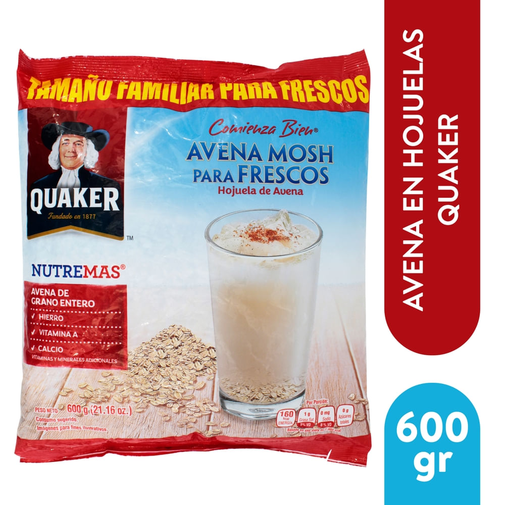 Avena Hojuelas Para Fresco Quaker