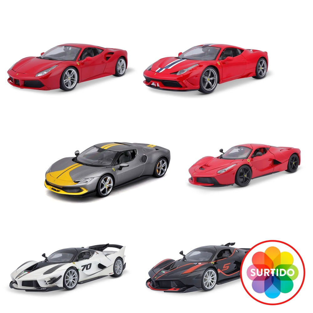 Vehículo Bburago ferrari Surtido