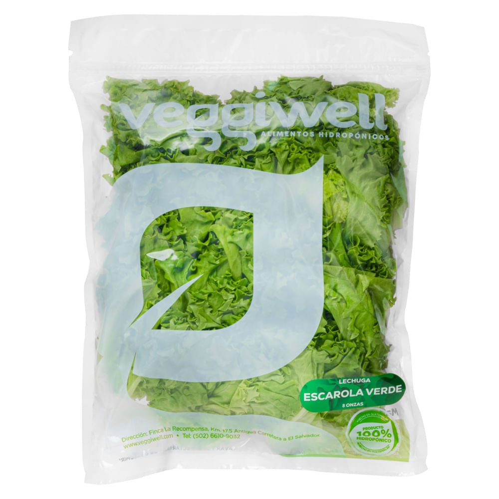 Lechuga Escarola Verde Veggiwell - 227 g
