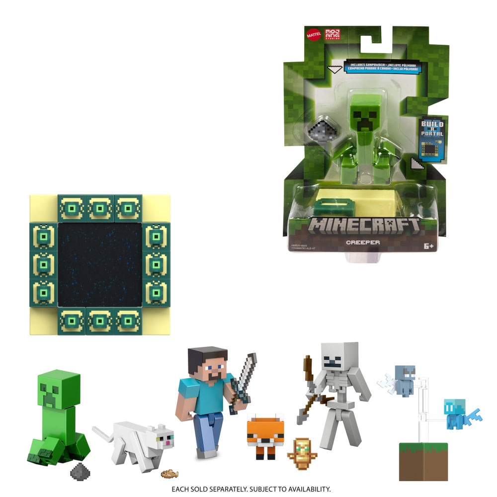 Figura Minecraft con crafting
