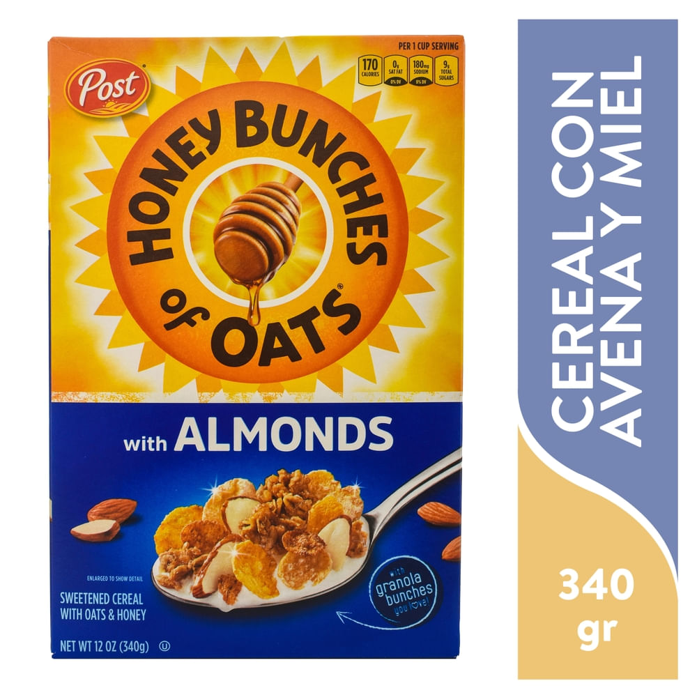Cereal Honey Bunches Almond