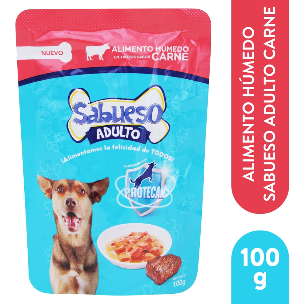 Alimento Húmedo Sabueso sabor Carne - 100 g