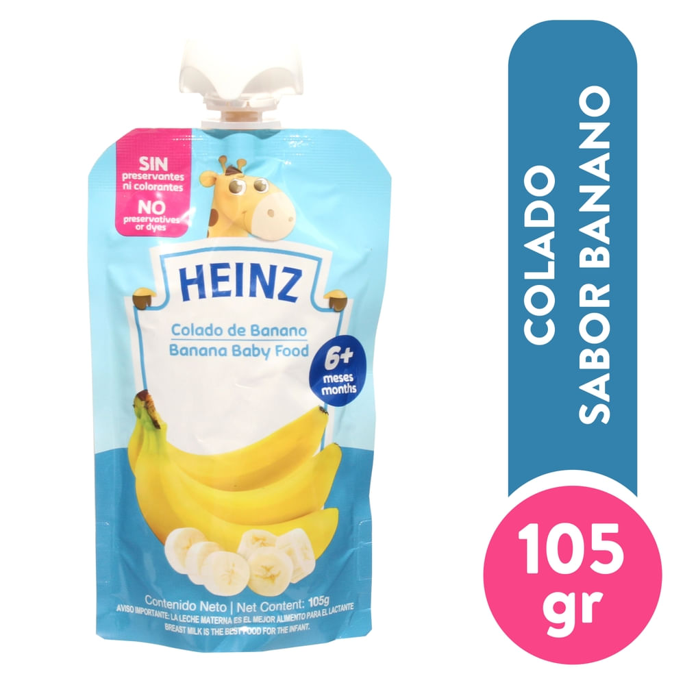 Compota Banano Heinz Pouch