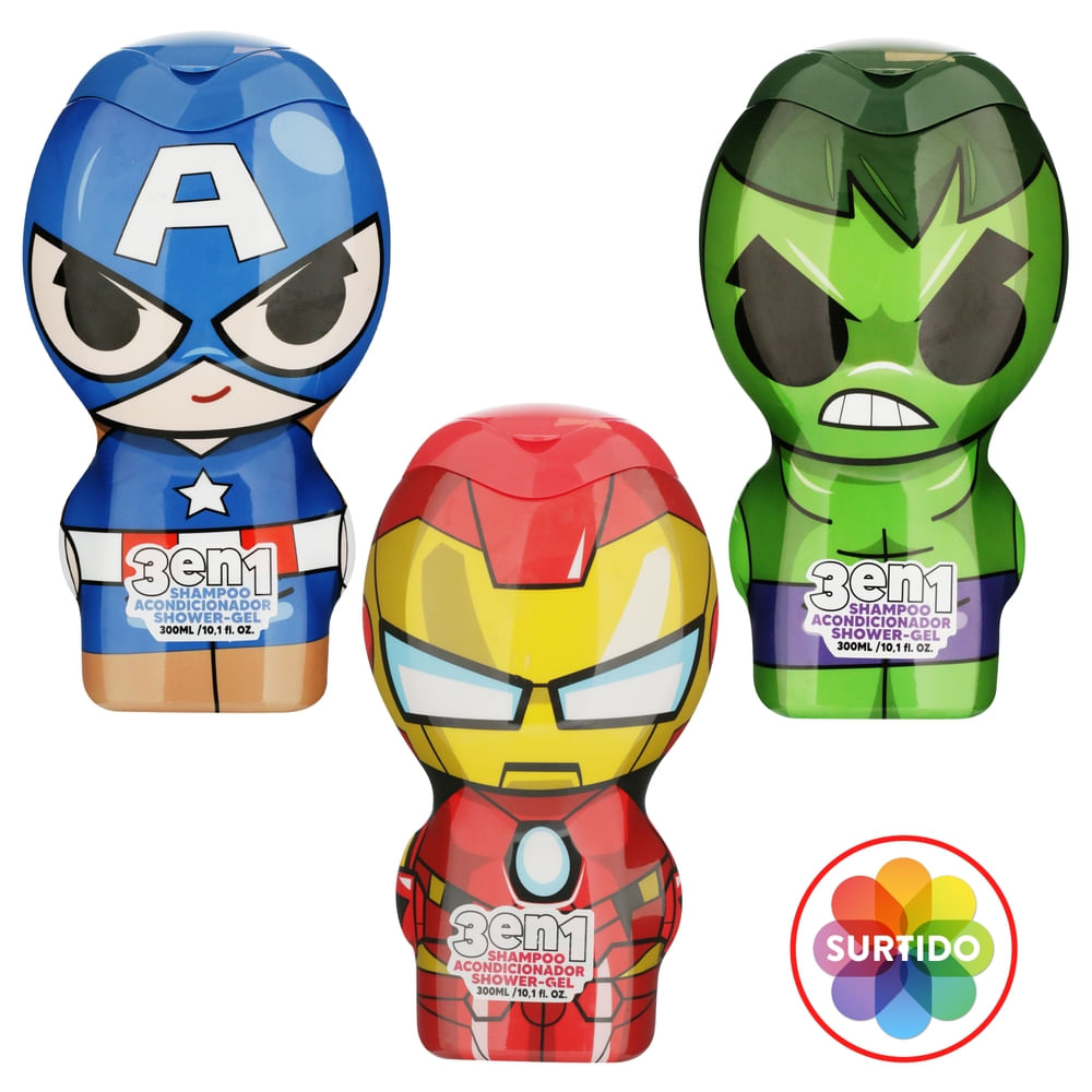 Gelati Shamp 3en1 Avengers 2d Mix 300 Ml