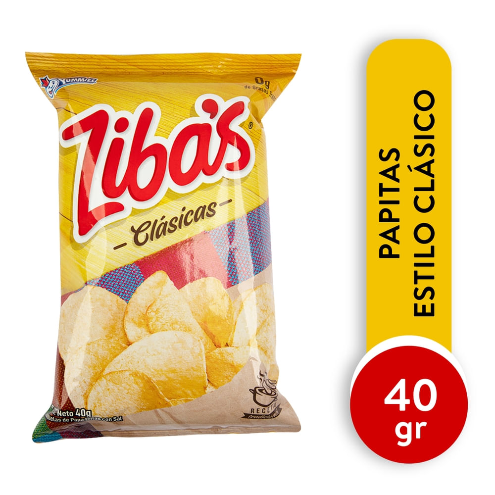 Papas Zibas Yummies clásicas - 40 g