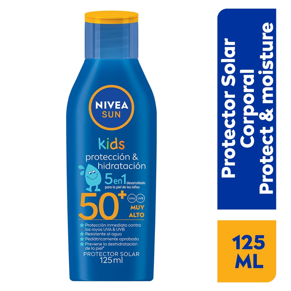 Bloqueador Crema Hidratante FPS 50 Nivea Sun